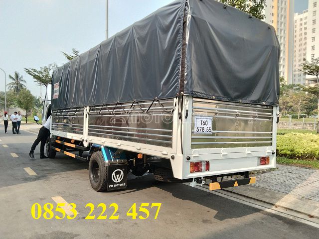 Isuzu VM (1t9) - thùng bạt dài 6m2 2019 ảnh 4